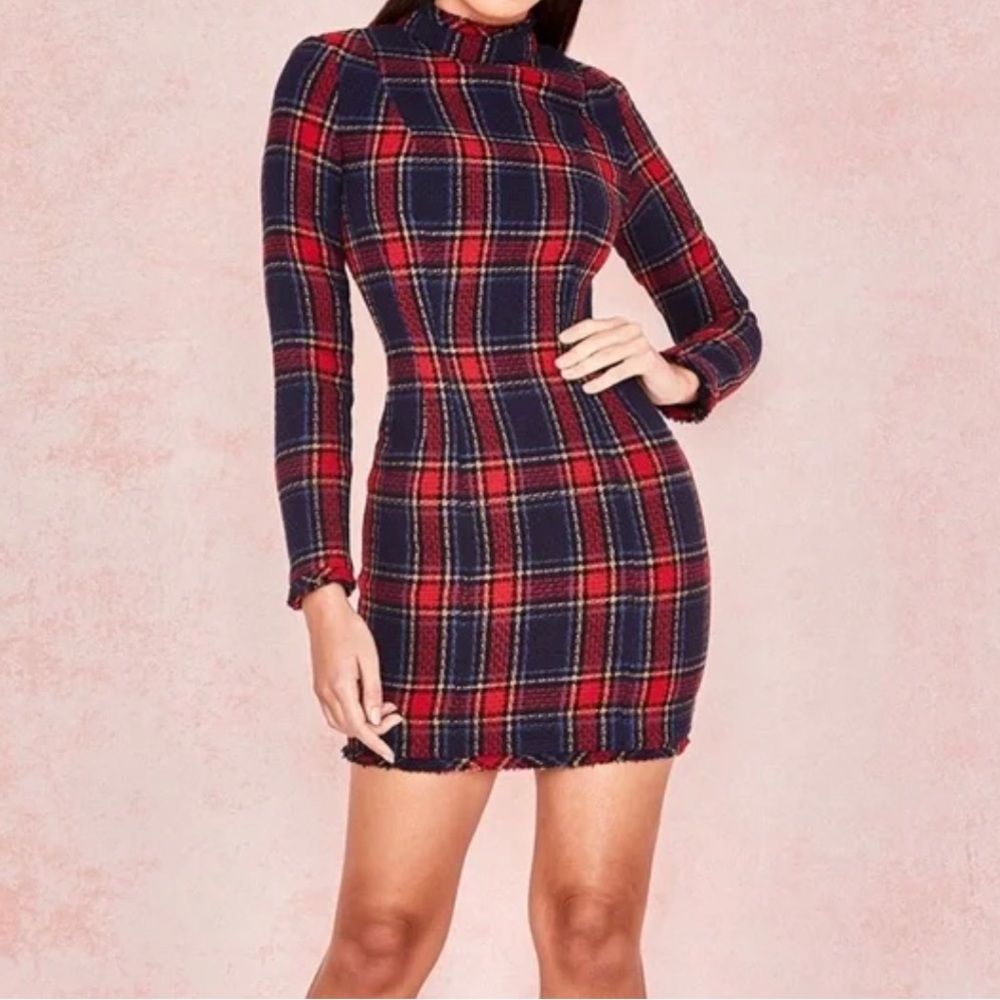 House of CB Catriona Tweed Dress